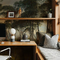 Mediterranean Pine Landscape, Original Mural Wallpaper - room preview 05