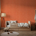 Coastal Dripping Orange Mural Wallpaper - room preview 05