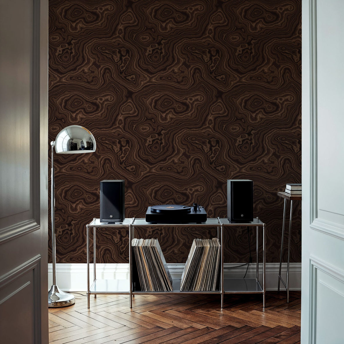 Root Wood, Red Oak Mural Wallpaper - room preview 05
