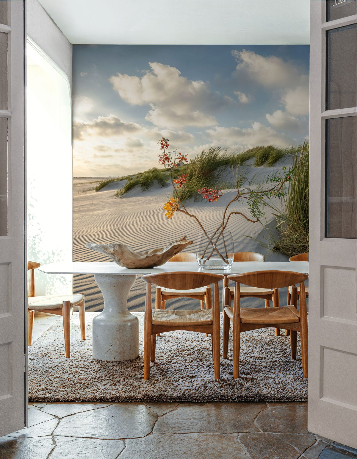 Grass Beach Mural Wallpaper - room preview 05