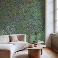 Rosebushes Under the Trees Mural Wallpaper - room preview 05