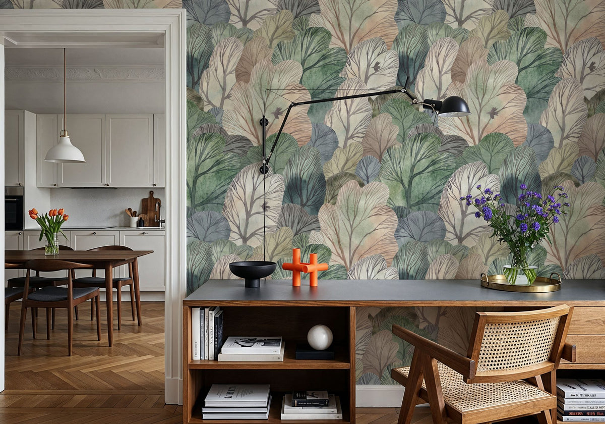 Imagine Forest Mural Wallpaper - room preview 05