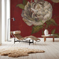 Peony Blooms Mural Wallpaper - room preview 05