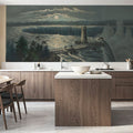 Niagara Falls 1860 Mural Wallpaper - room preview 05