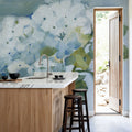Spring Cottage Hydrangeas Mural Wallpaper - room preview 05