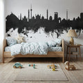 New Delhi India Skyline Mural Wallpaper - room preview 05