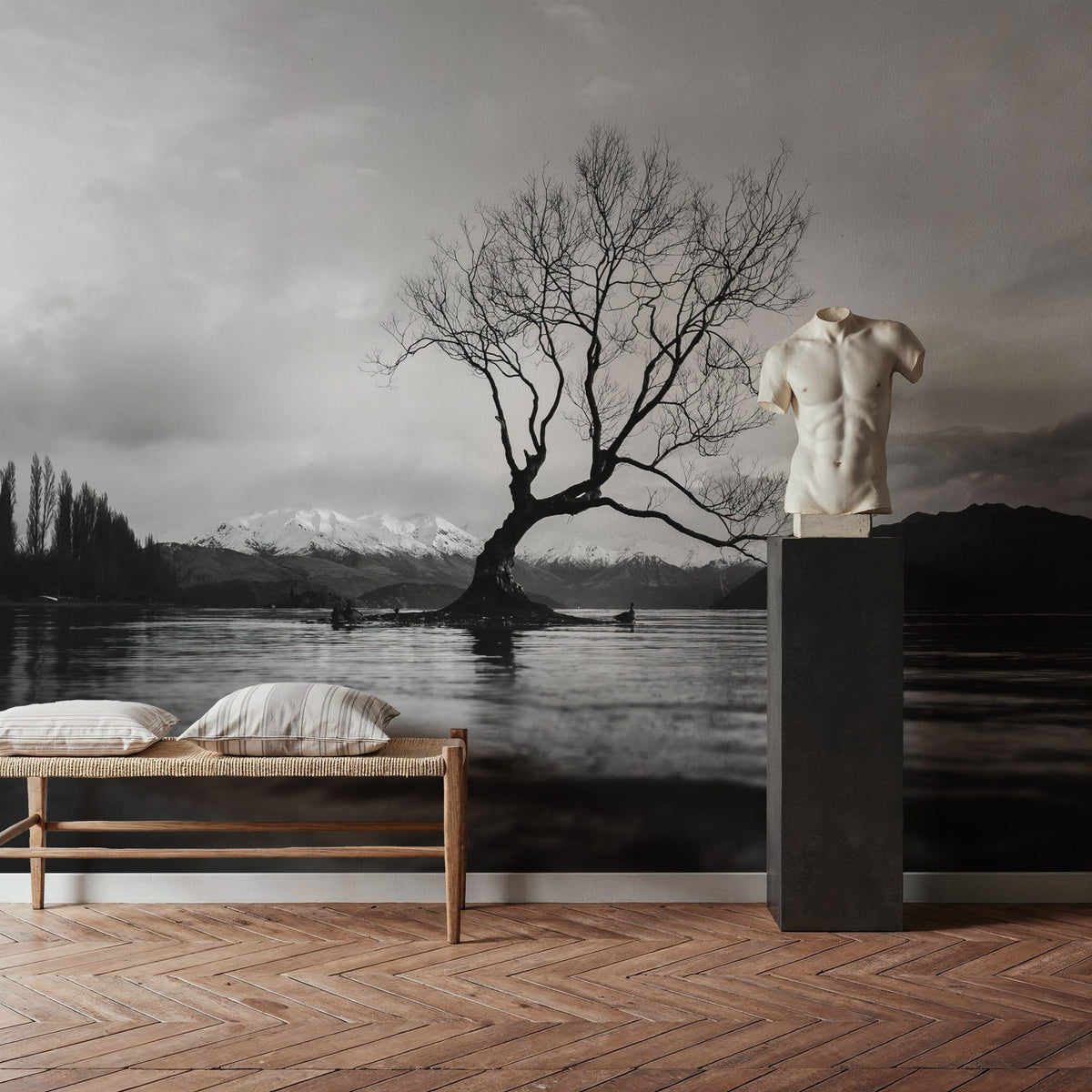 Wanaka Tree Mural Wallpaper - room preview 05