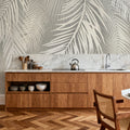 Snow Palms Mural Wallpaper - room preview 05