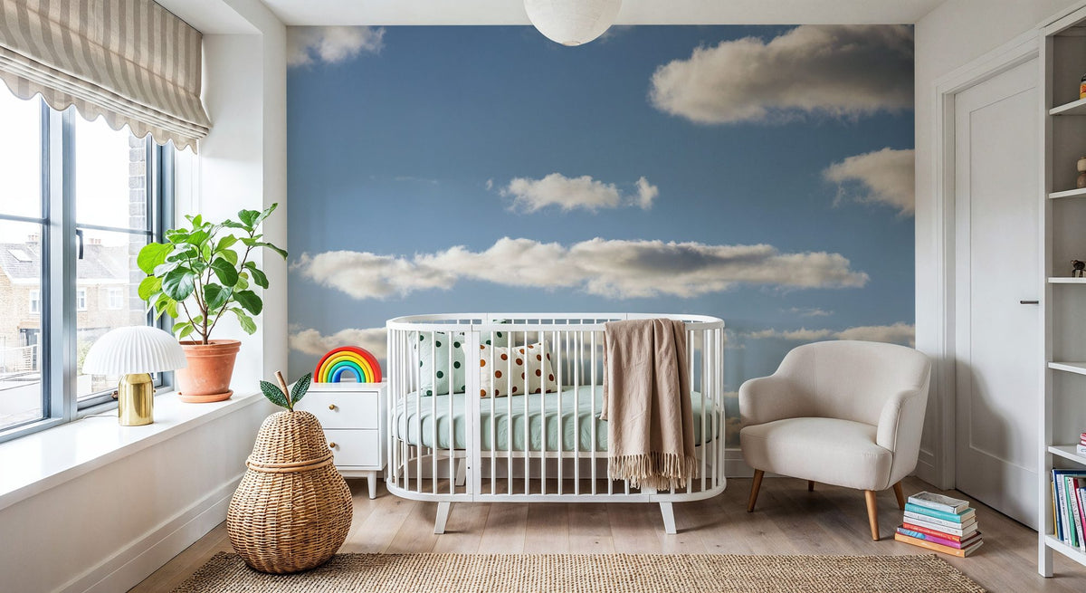 Clouds and Sky Mural Wallpaper - room preview 05