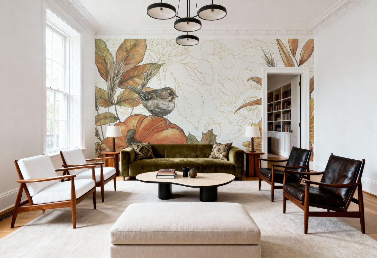 Harvest Home II Mural Wallpaper - room preview 05