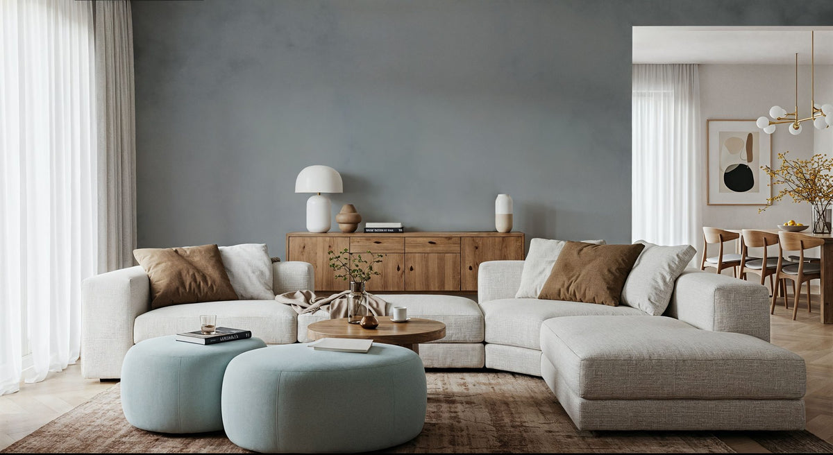 Soft Fog, Sky Mural Wallpaper - room preview 05
