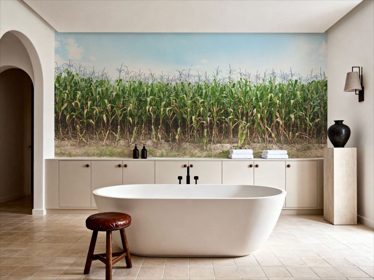 Corn Field Mural Wallpaper - room preview 06