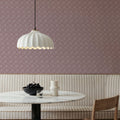 Knitted Brown Mural Wallpaper - room preview 05