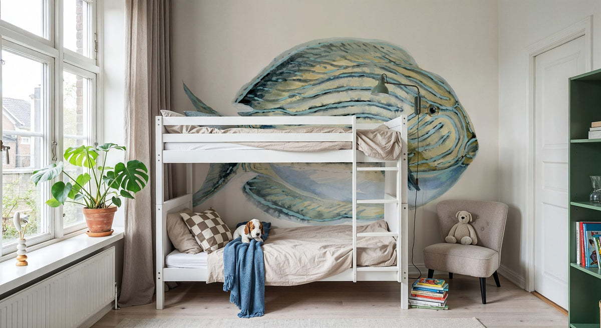Coastal Bliss III Mural Wallpaper - Light Tone - room preview 05