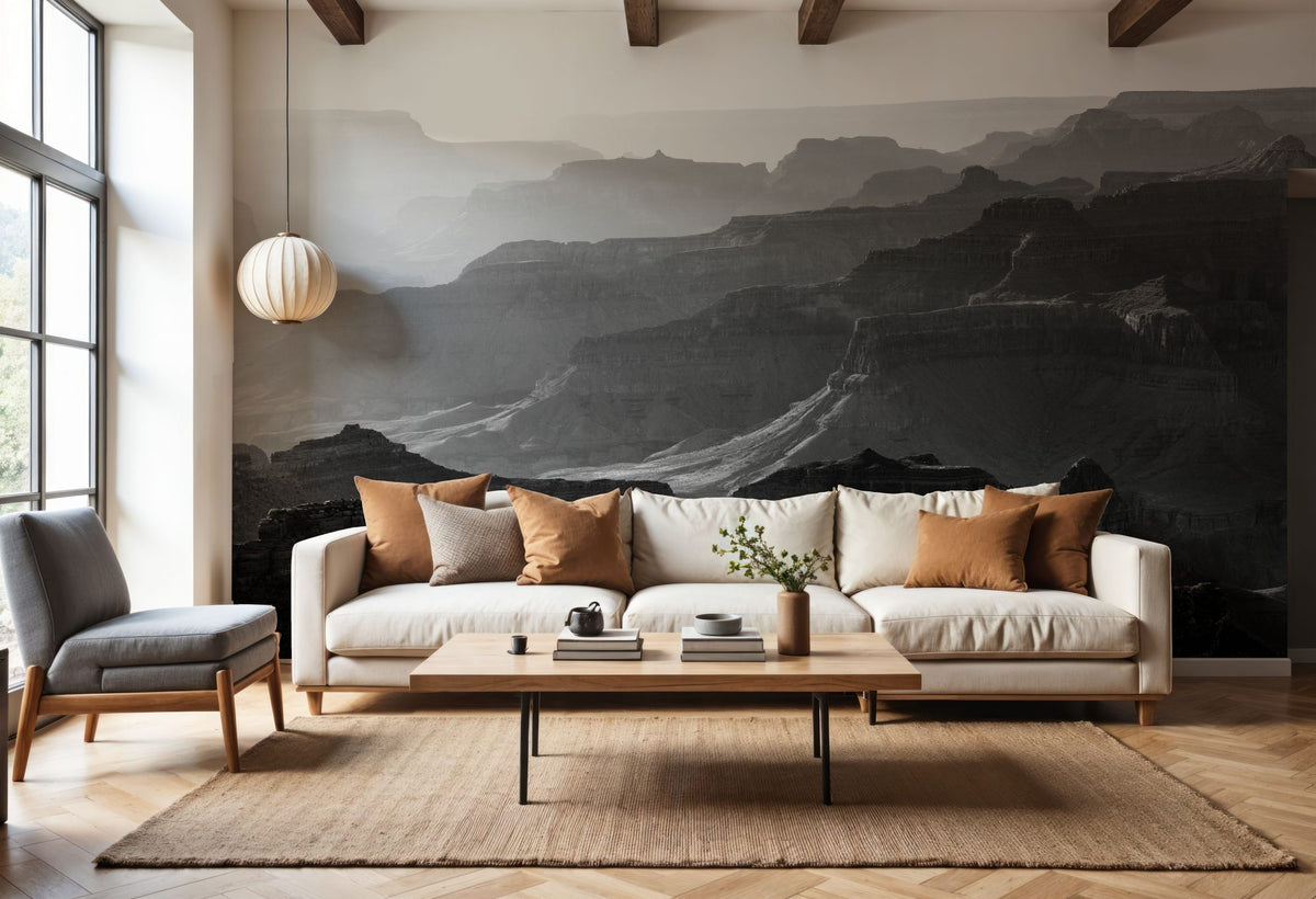 Grand Canyon Park Yavapai Point Mural Wallpaper - room preview 05