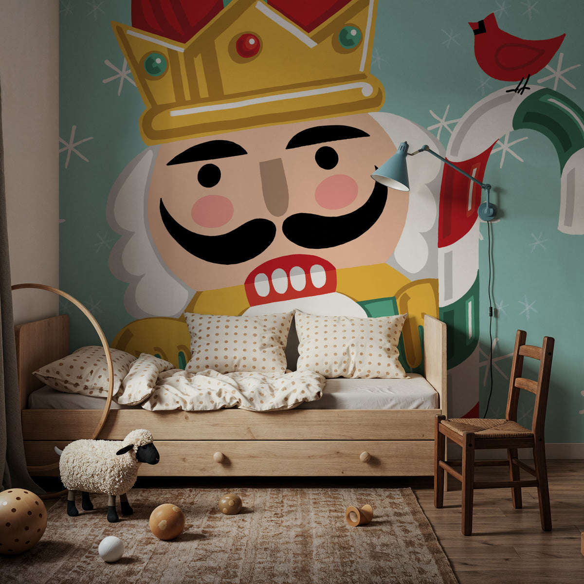 Festive Christmas XI Mural Wallpaper - room preview 05