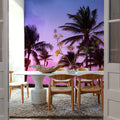 Palm Trees in Miami South Beach Mural Wallpaper - room preview 05