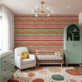 Spicy Lines Mural Wallpaper - room preview 05