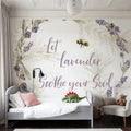 Fresh Lavender VII Mural Wallpaper - room preview 05