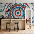 Tex Mex Mandala Tile III Mural Wallpaper - room preview 05
