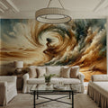Enchantment of the Desert Gale Mural Wallpaper - room preview 05