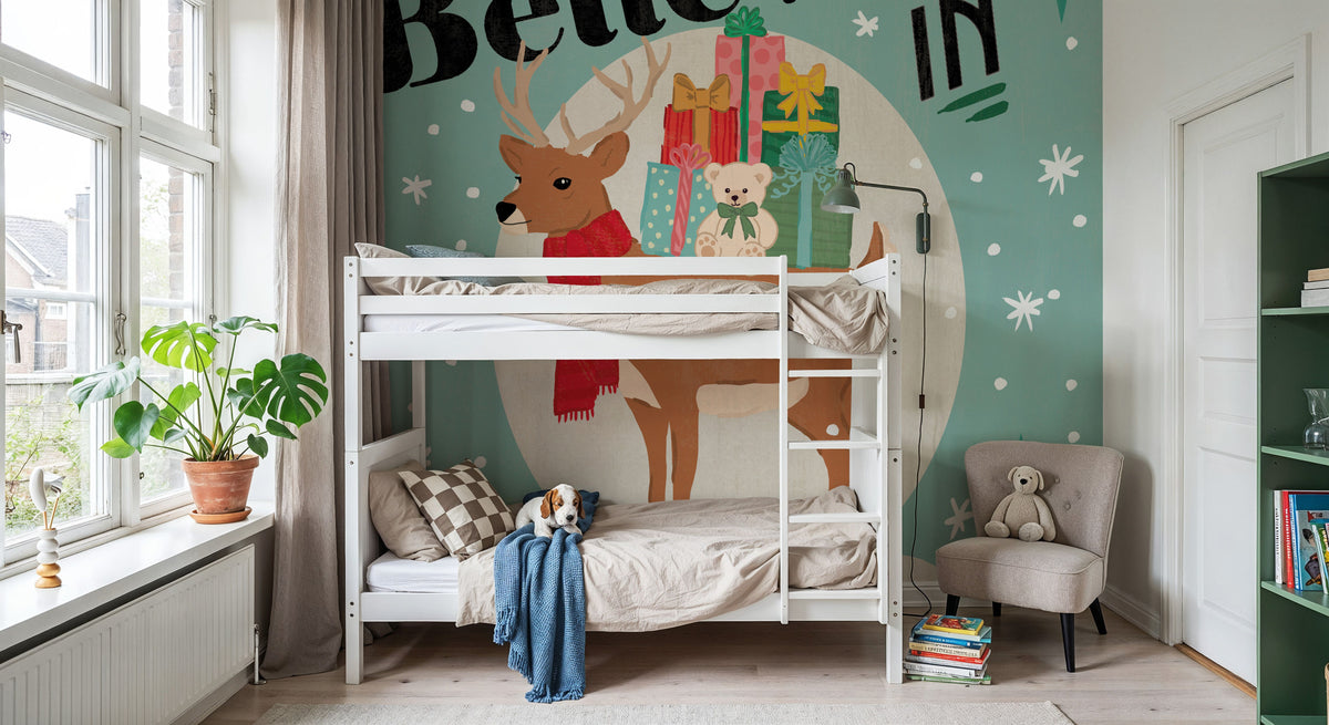 Holiday Patina IV Mural Wallpaper - room preview 05