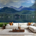 Crystalline Alpine Mirror Mural Wallpaper - room preview 05