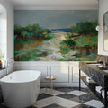 Grassy Beach Mural Wallpaper - room preview 05