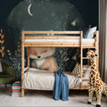 Fox Asleep Mural Wallpaper - room preview 05