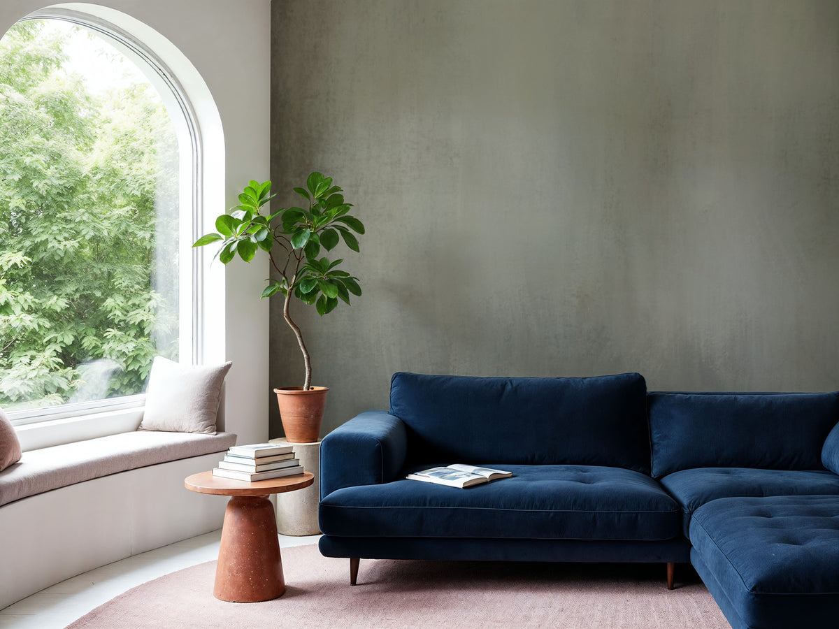 Smoky Abstract Mural Wallpaper - room preview 05