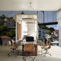 Historic Bridge Cityscape Mural Wallpaper - room preview 05