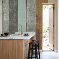 Beachscape VII Gold Neutral Mural Wallpaper - room preview 05