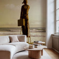 Golden Horizon Seeker Mural Wallpaper - room preview 05