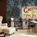 Greetings From Pine Tree State Mural Wallpaper - room preview 05