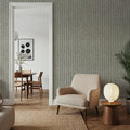 Woodland Drops Gray Mural Wallpaper - room preview 05