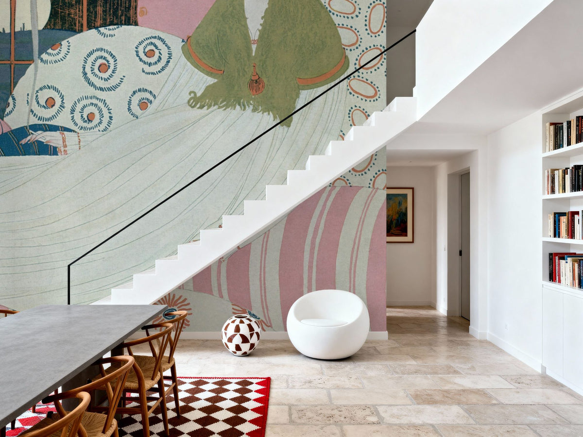 Vintage Fashion Cover XIII Mural Wallpaper - room preview 05