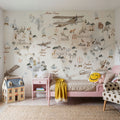 My First World Map Mural Wallpaper - room preview 05
