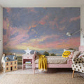 Skies Aglow Mural Wallpaper - room preview 05