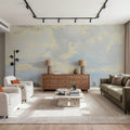 Morning Clouds Clearing Mural Wallpaper - room preview 05