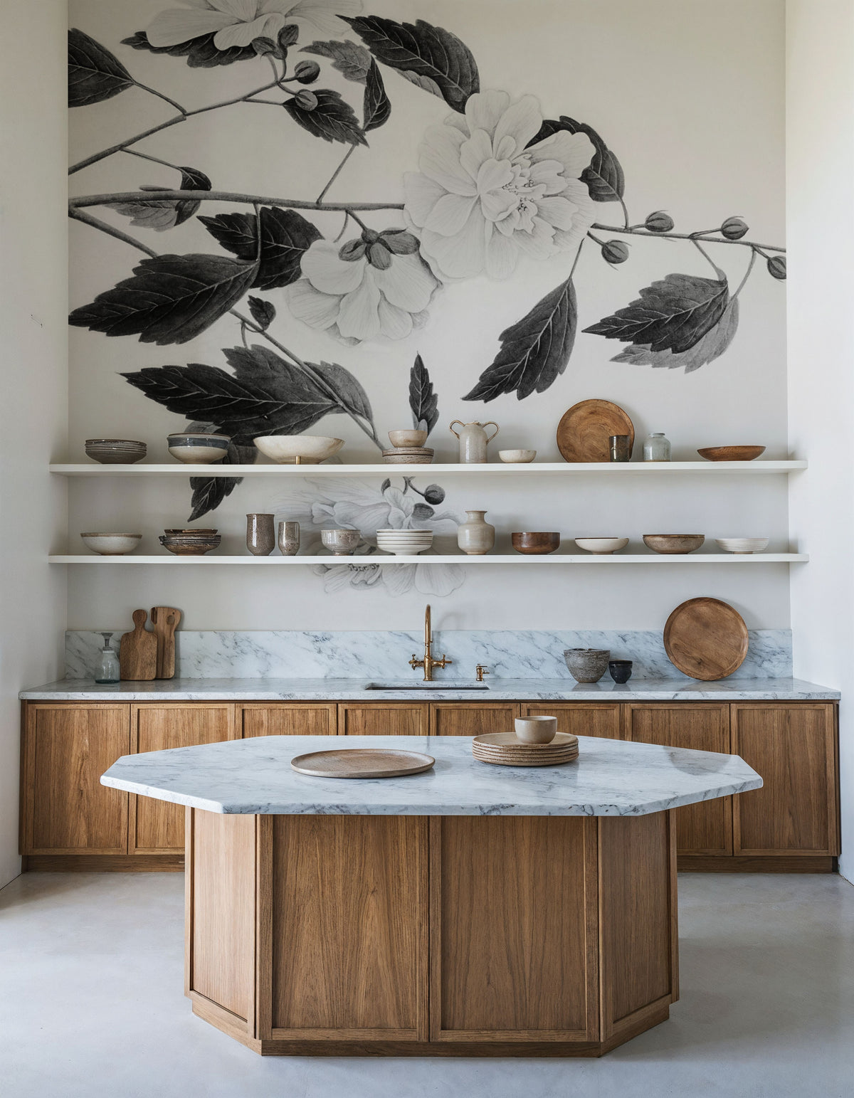 Botanical III Mural Wallpaper - room preview 05