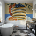 Pancake Day Mural Wallpaper - room preview 05