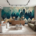 Dry Leaves Mural Wallpaper - room preview 05