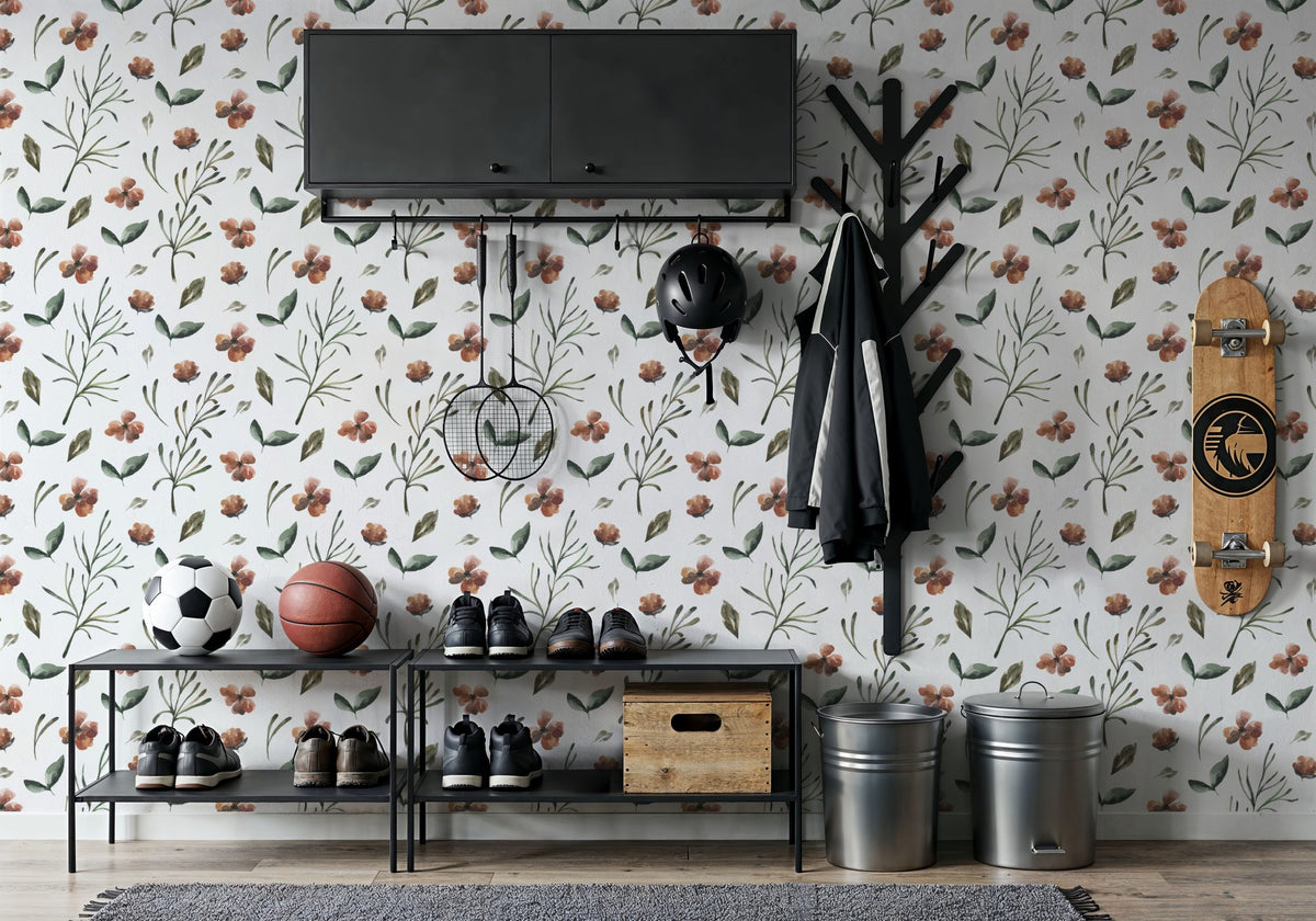 Sweet Flowers Mural Wallpaper - room preview 05