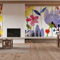 Annes Flowers I Mural Wallpaper - room preview 05