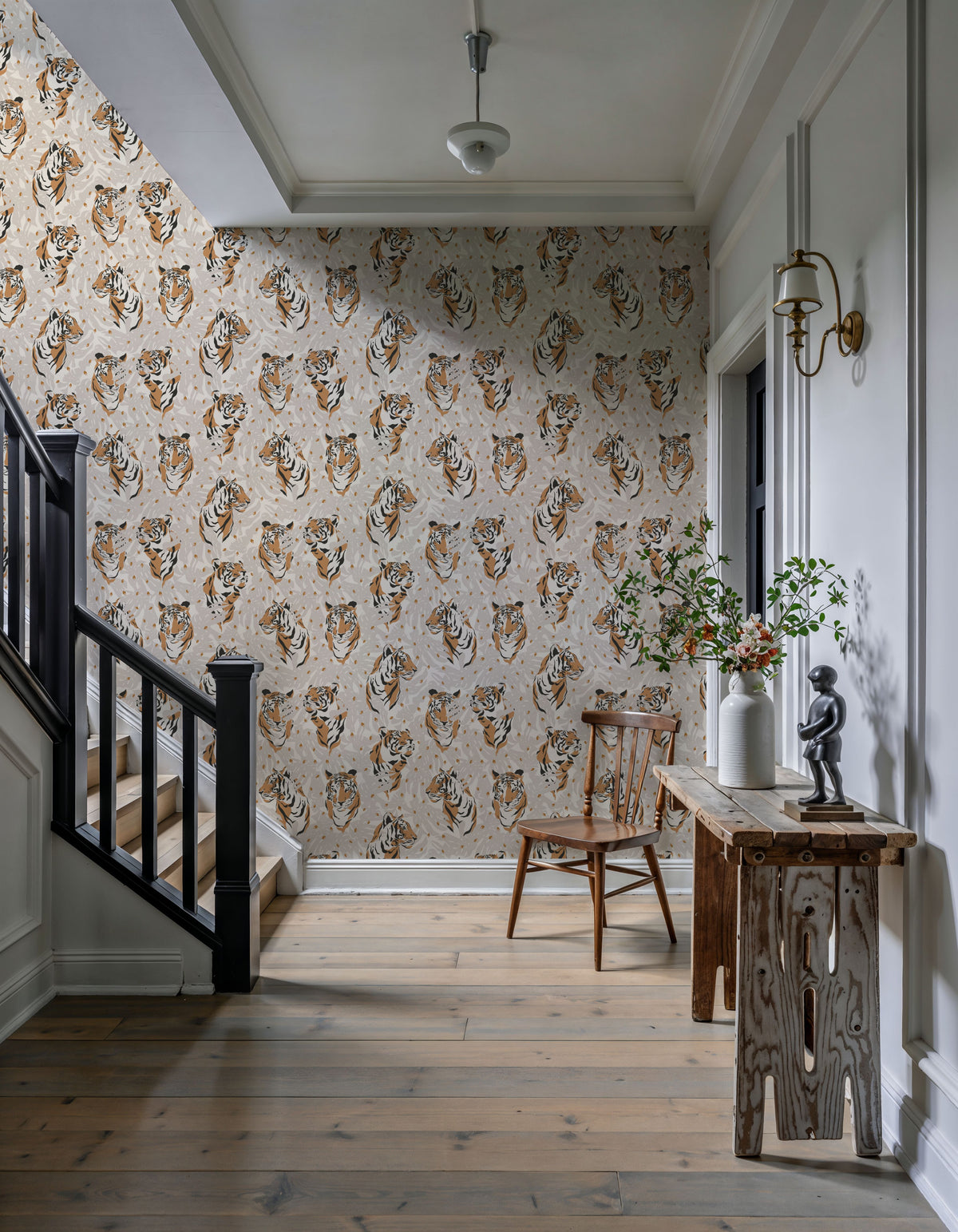 Tiger of Kanha Mural Wallpaper - room preview 05