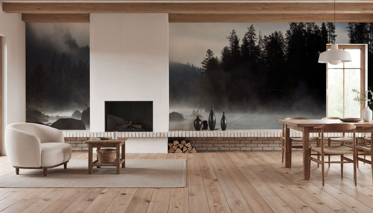 Fishing Days Mural Wallpaper - room preview 05