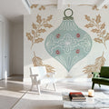 Holiday Form VII Color Mural Wallpaper - room preview 05