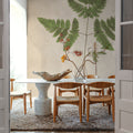 Forest Fern II Mural Wallpaper - Warm Tone - room preview 05