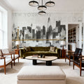 New York Skyline II Mural Wallpaper - room preview 05