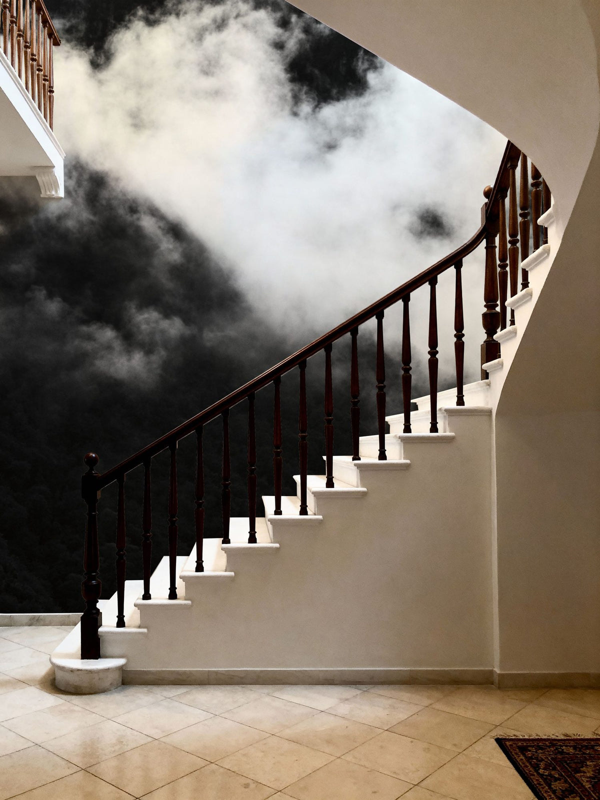 Clouds Rising Mural Wallpaper - room preview 05